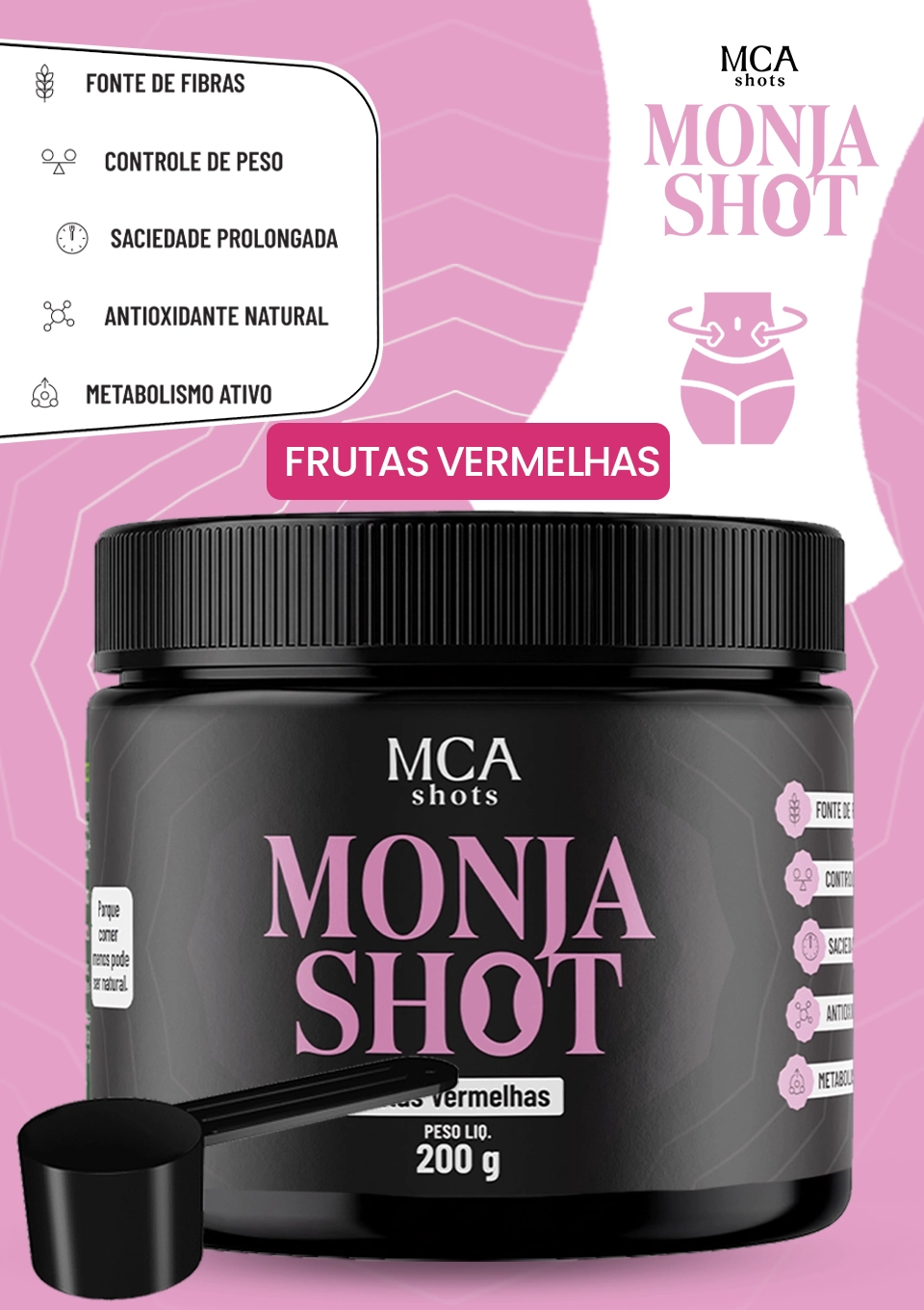 Banner da Home mobile monja shot